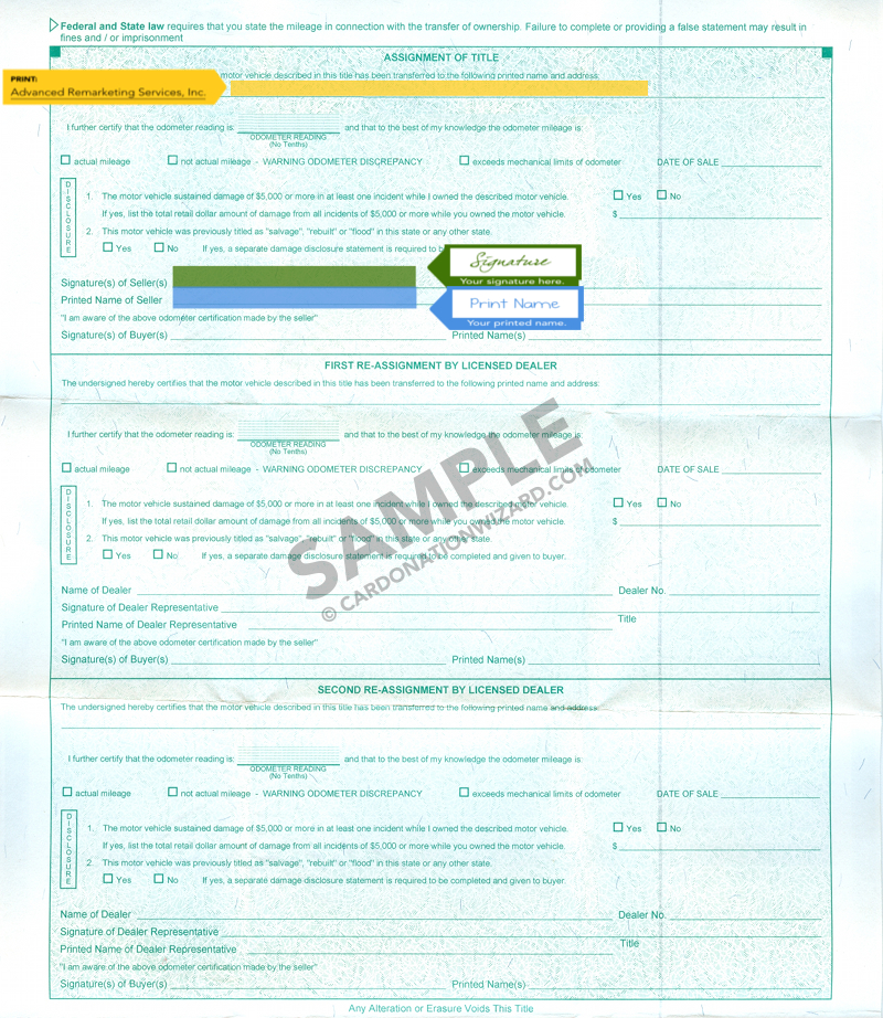 car donation iowa title 2001