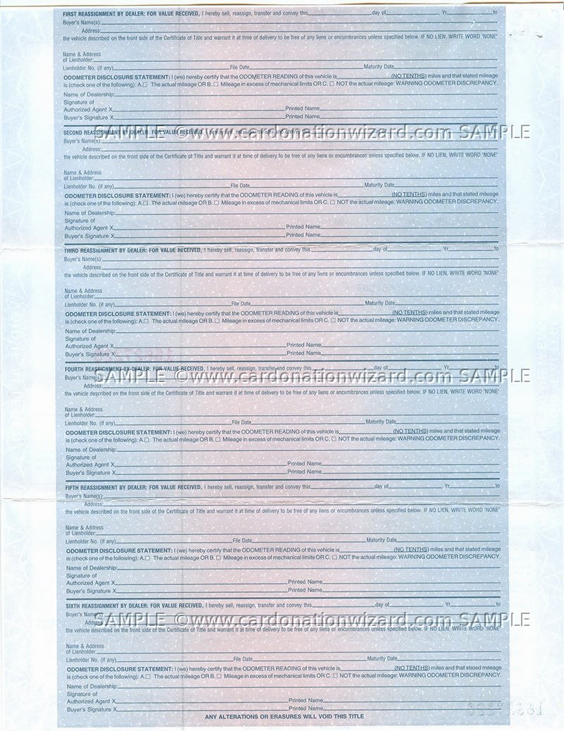 car donation new mexico title 2008